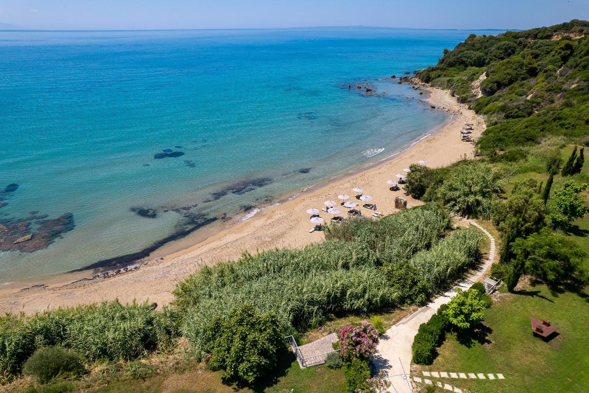 Mare Dei Suites Hotel Ionian Resort Skafidia Exteriör bild