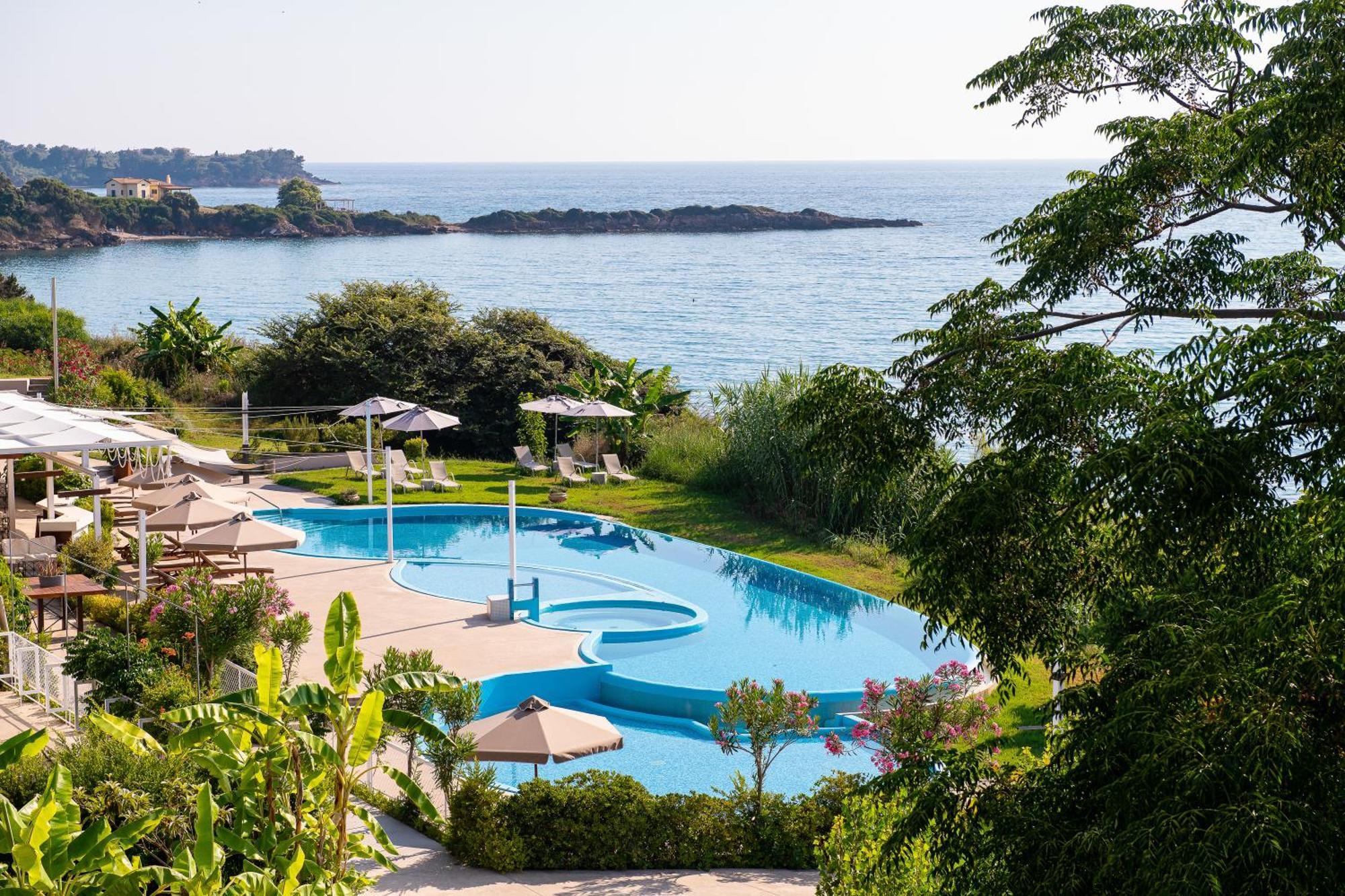 Mare Dei Suites Hotel Ionian Resort Skafidia Exteriör bild