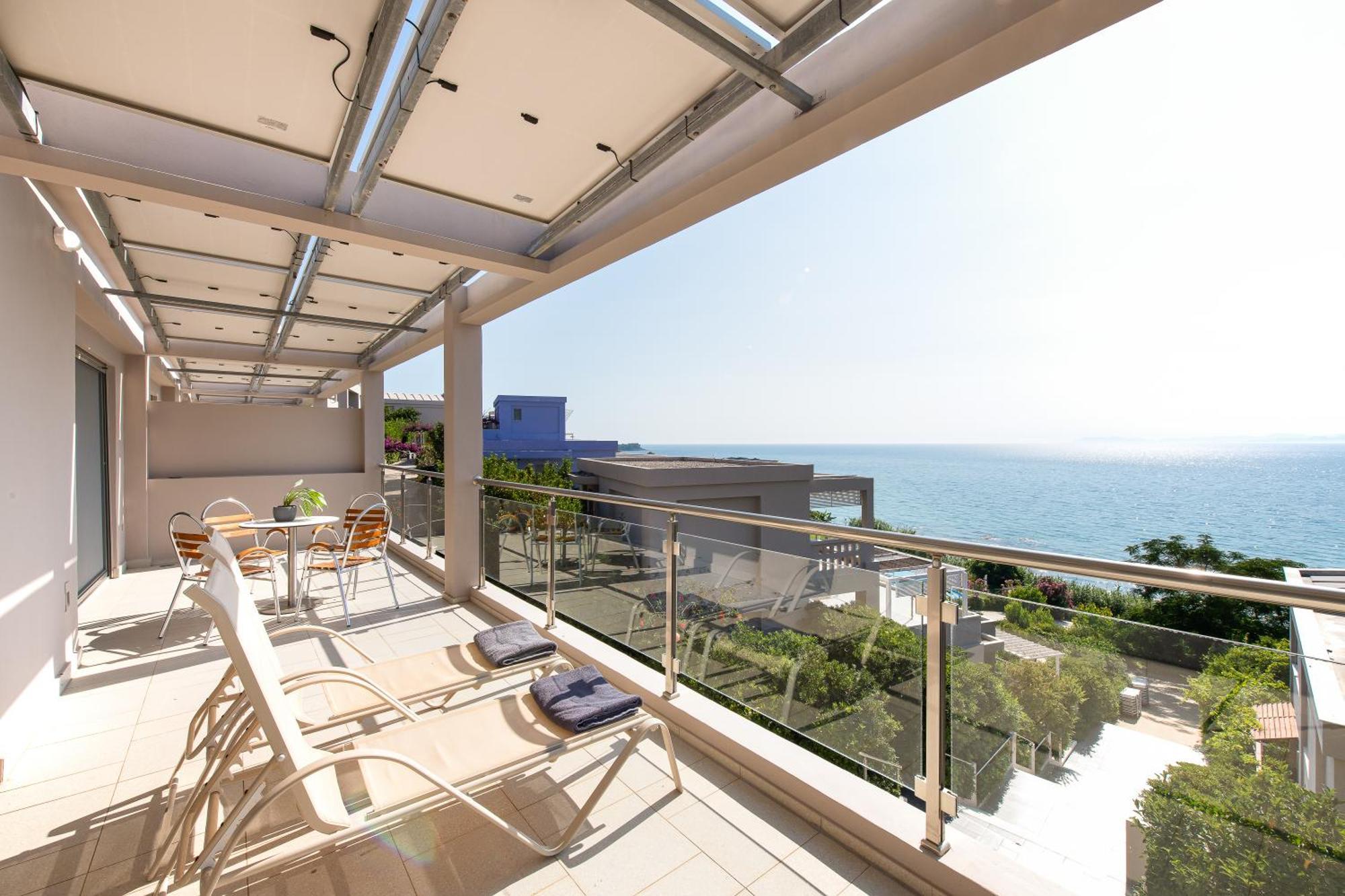 Mare Dei Suites Hotel Ionian Resort Skafidia Exteriör bild