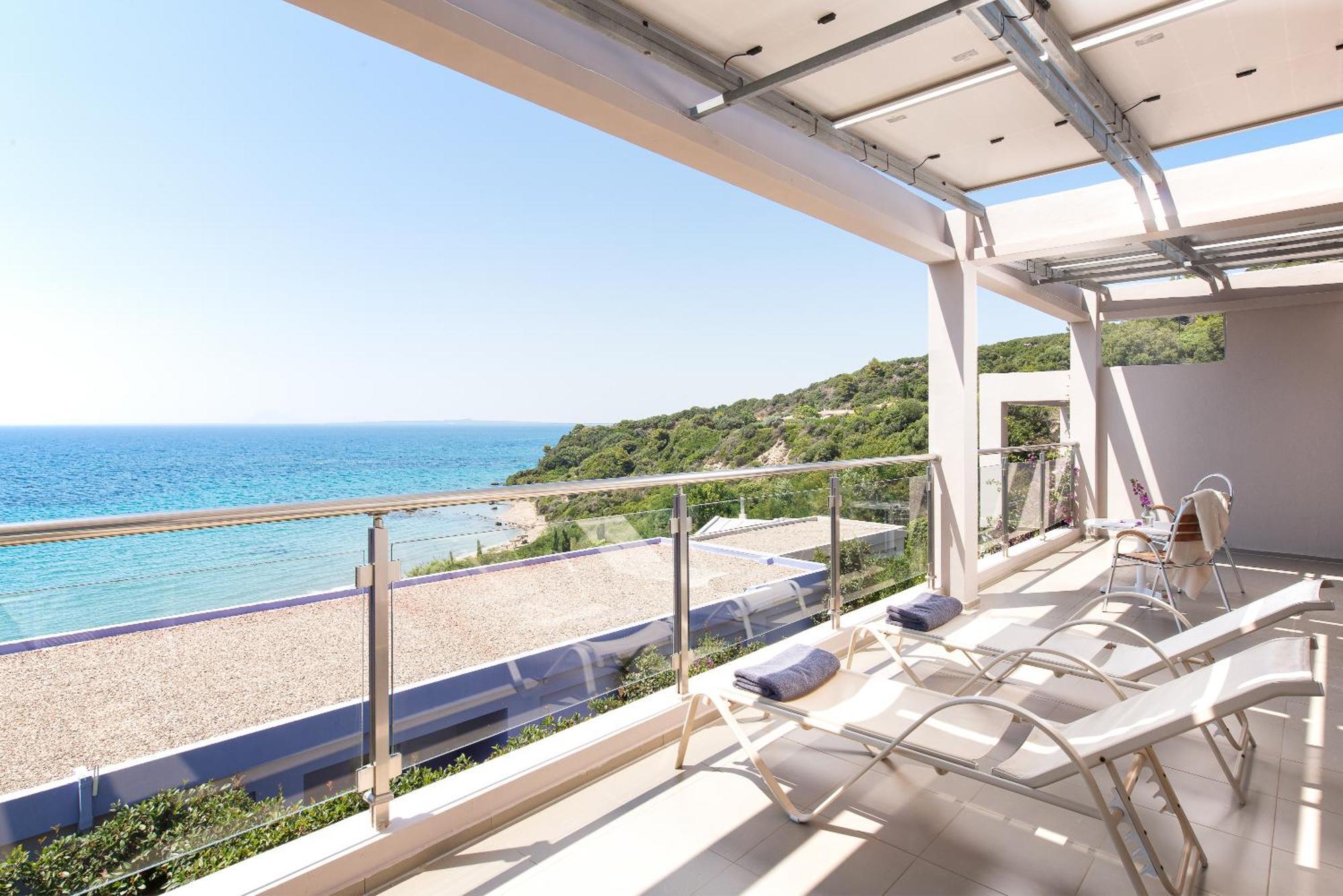 Mare Dei Suites Hotel Ionian Resort Skafidia Exteriör bild