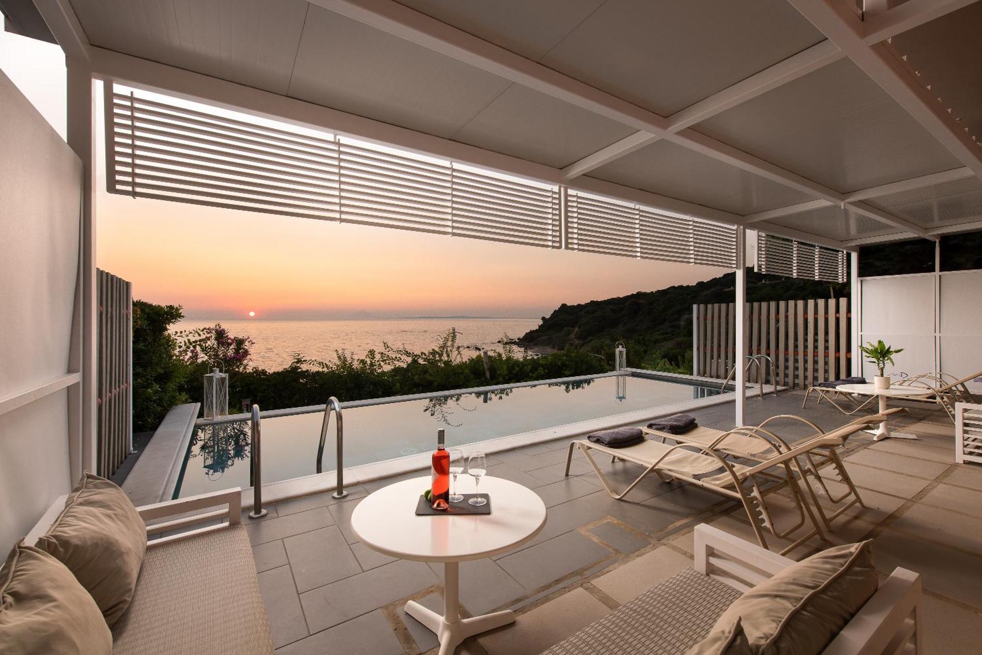 Mare Dei Suites Hotel Ionian Resort Skafidia Exteriör bild