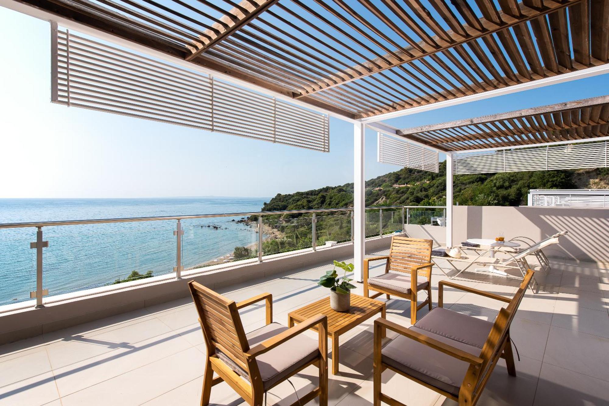 Mare Dei Suites Hotel Ionian Resort Skafidia Exteriör bild