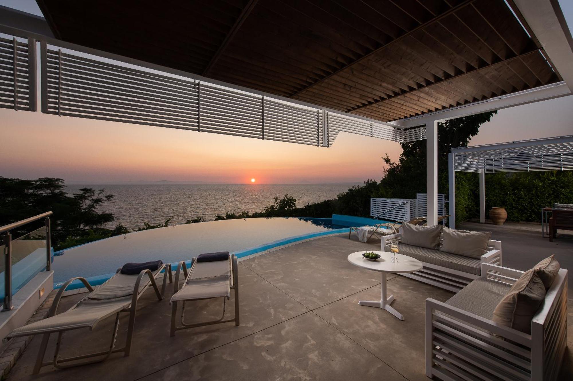 Mare Dei Suites Hotel Ionian Resort Skafidia Exteriör bild