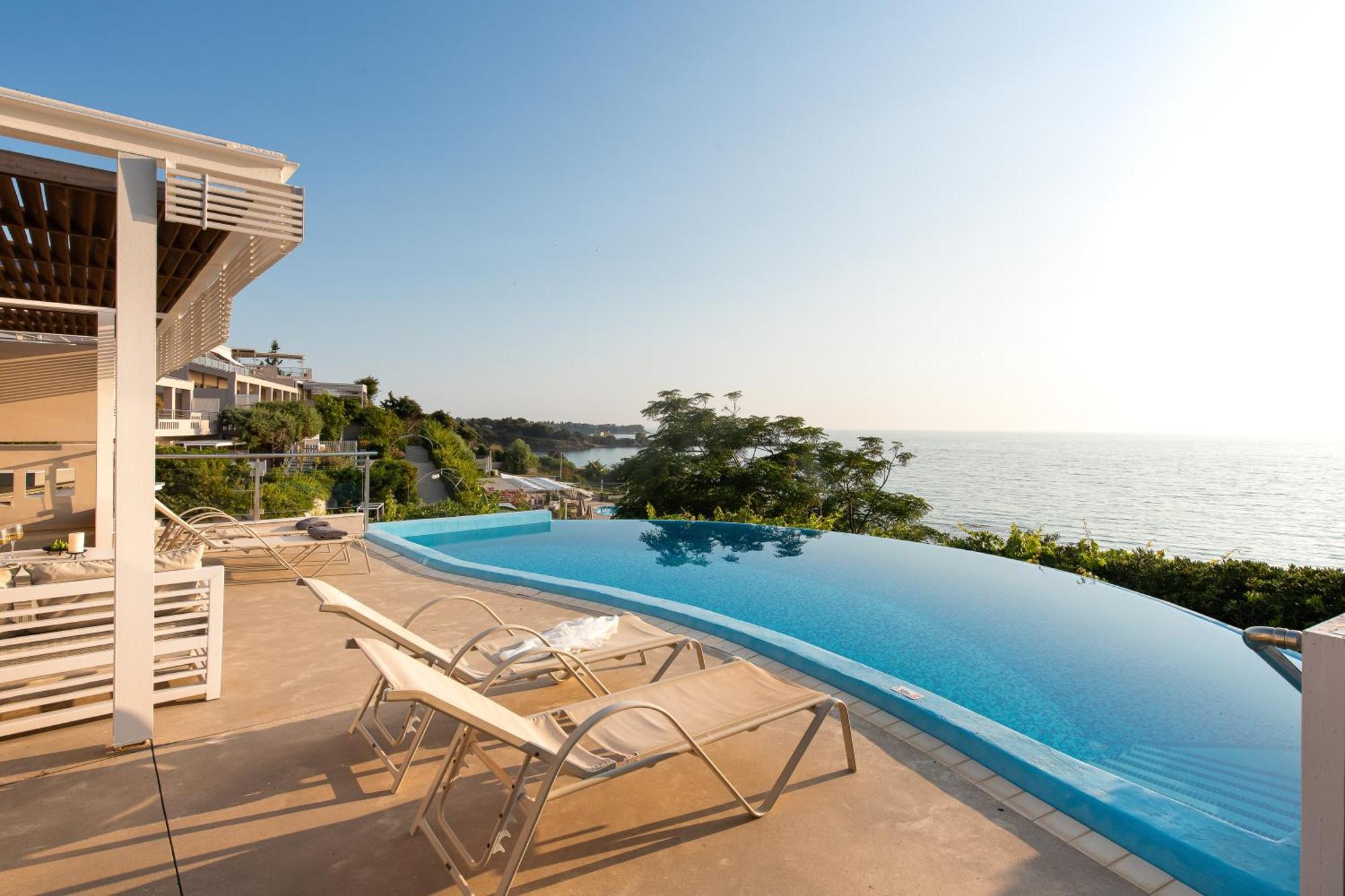 Mare Dei Suites Hotel Ionian Resort Skafidia Exteriör bild